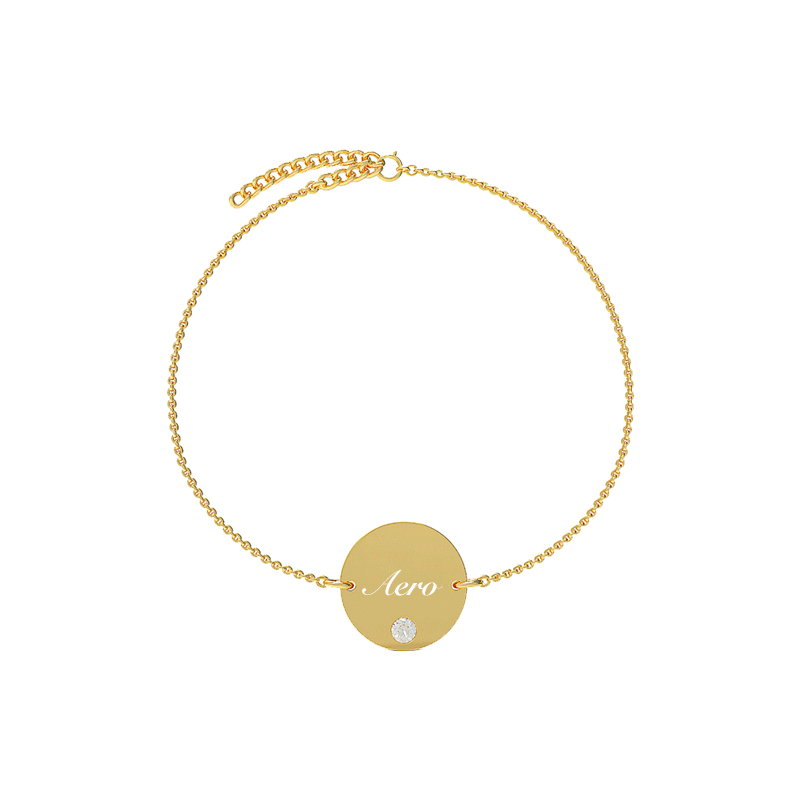 ROUND CRYSTAL BRACELET